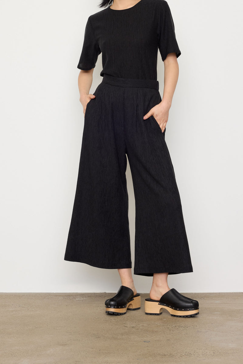 Sullivan Pant Black Crinkle