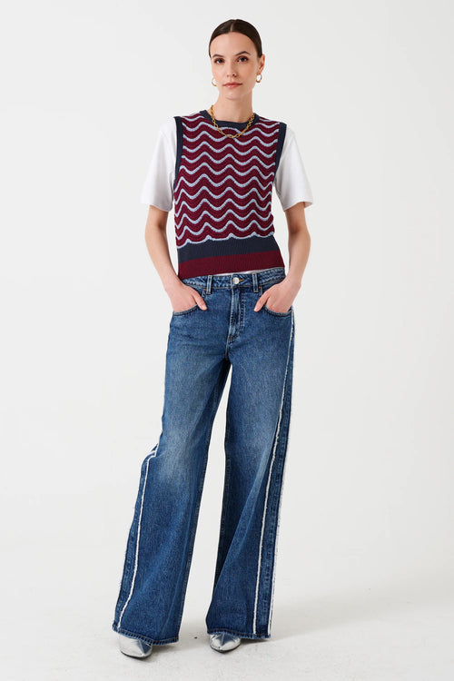 Gracie Side Stripe Jean Americana