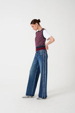 Gracie Side Stripe Jean Americana