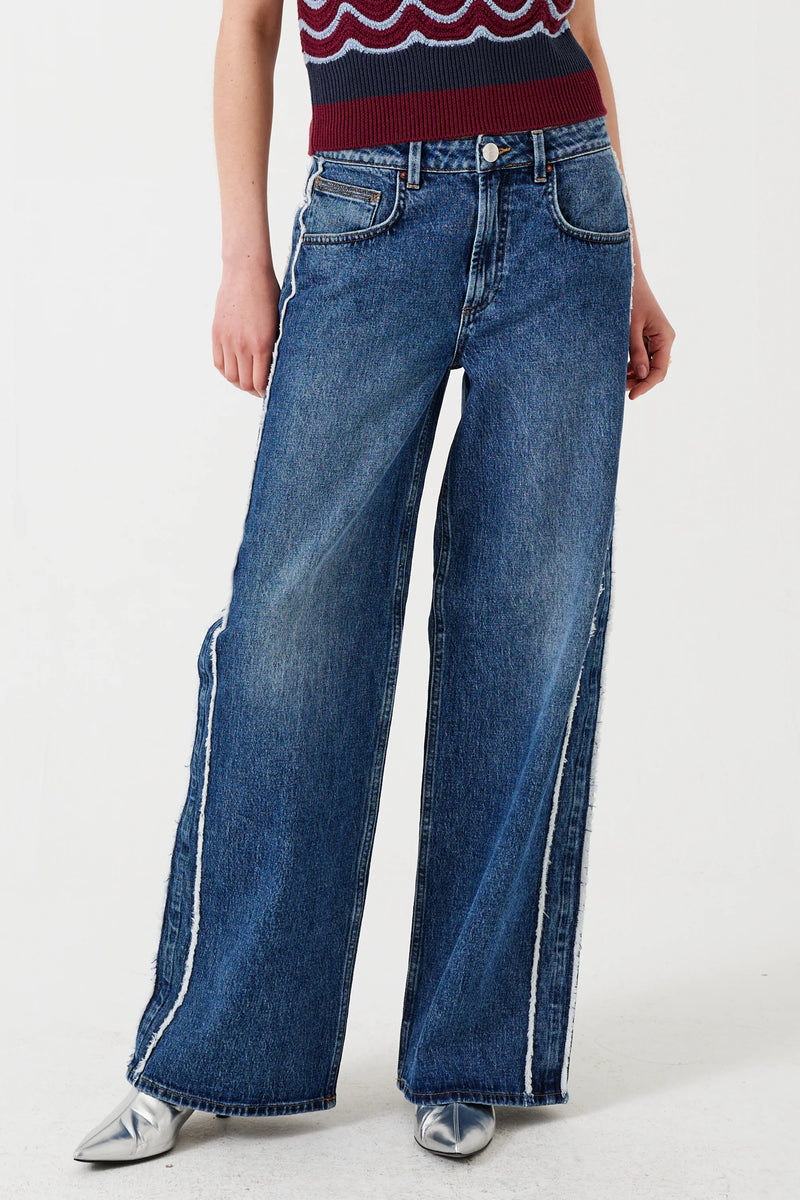 Gracie Side Stripe Jean Americana