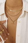 Marcella Double Stack Necklace Gold