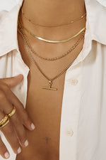 Marcella Double Stack Necklace Gold