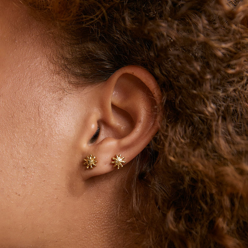 Magnolia Gold Earrings Mini