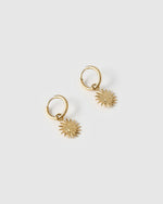 Magnolia Gold Charm Earrings