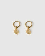 Magnolia Gold Charm Earrings