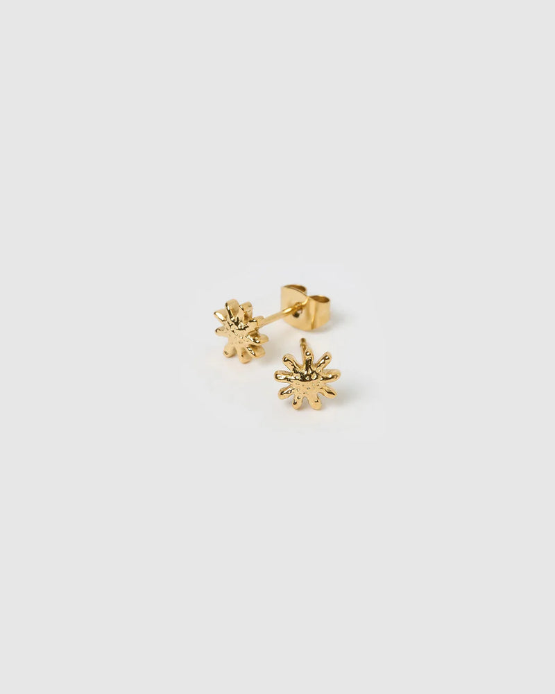 Magnolia Gold Studs