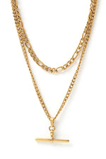 Marcella Double Stack Necklace Gold