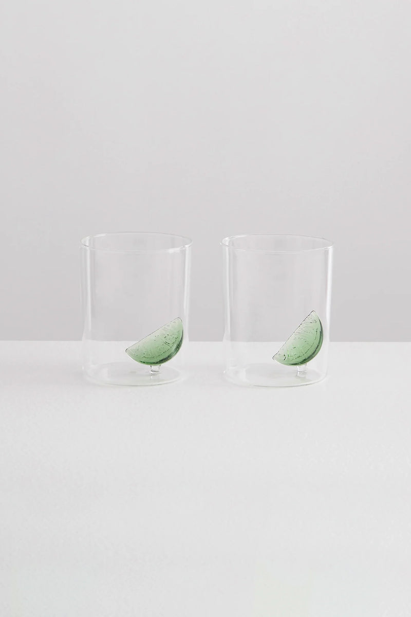 2 Gin & Tonic Glasses