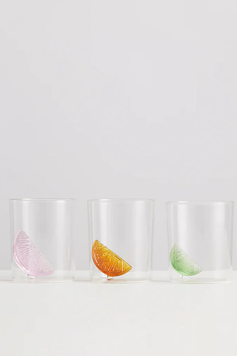 3 Citrus Goblets