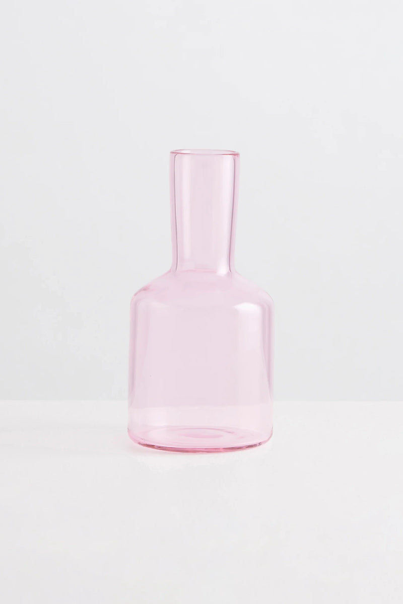 J'ai Soif Carafe & Glass Pink