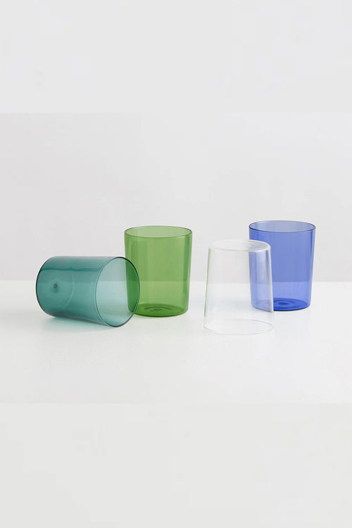 4 Large Goblets Winter Set