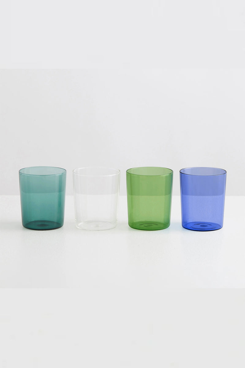 4 Large Goblets Winter Set
