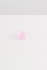 Glass Pebble Incense Holder Pink