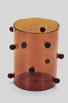 Pomponette Vase Amber