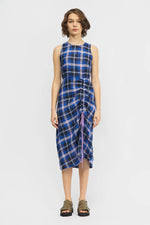 Mar Dress Blue/ Purple Check