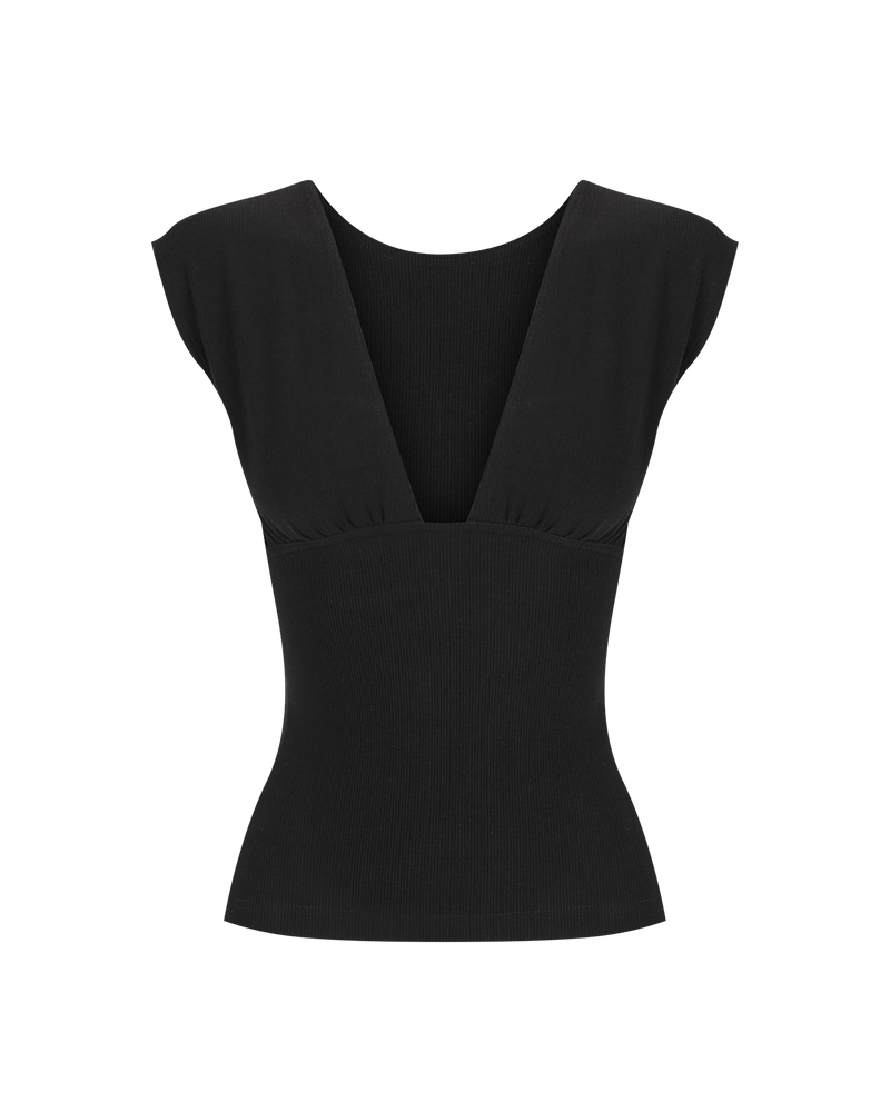 Monroe Tee Black