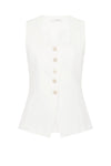 Clio Vest White