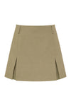 Audrey Tailored Mini Skirt Moss