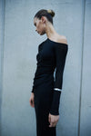 Orelia LS Maxi Dress Black