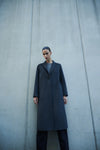 Riley Wool Coat Charcoal