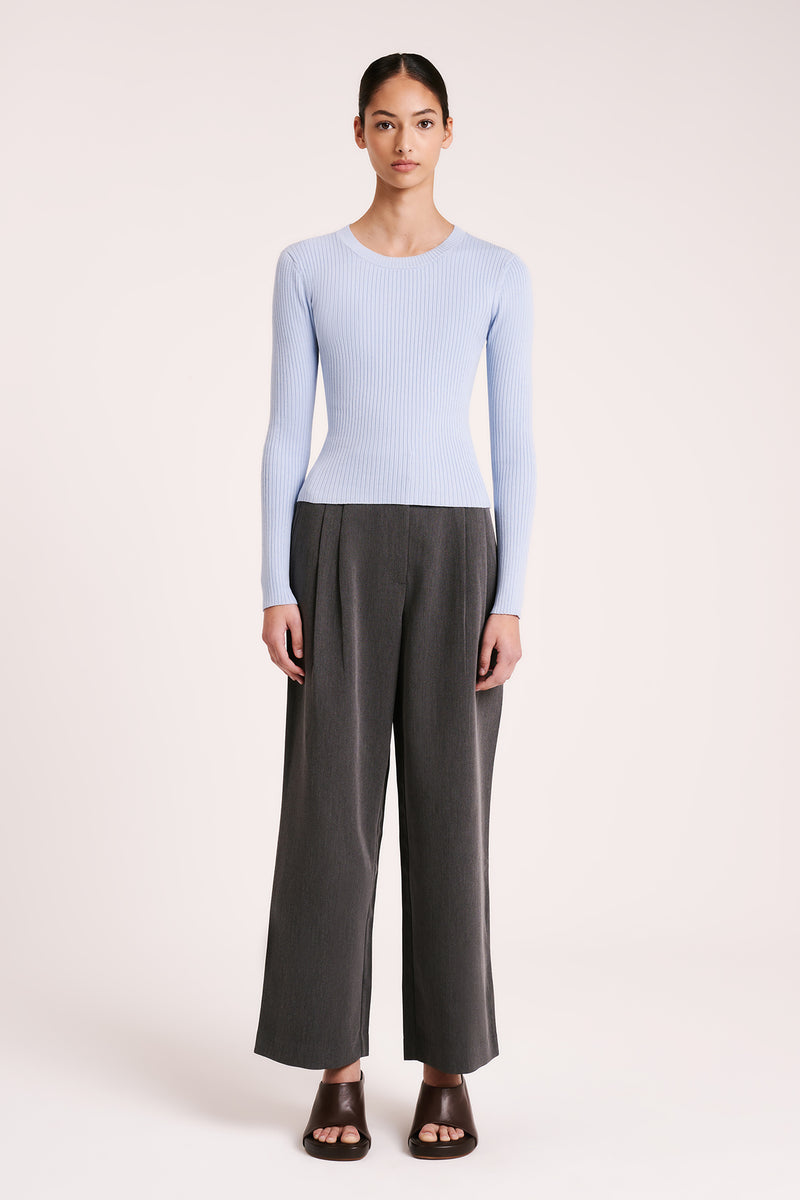 Nude Classic Knit Mineral Blue