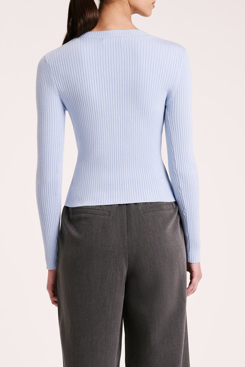 Nude Classic Knit Mineral Blue