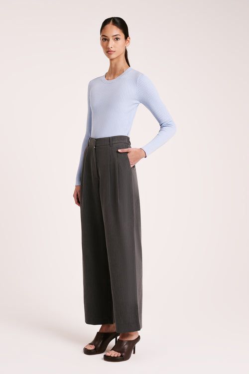Nude Classic Knit Mineral Blue