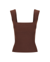 Naia Tank Chocolate