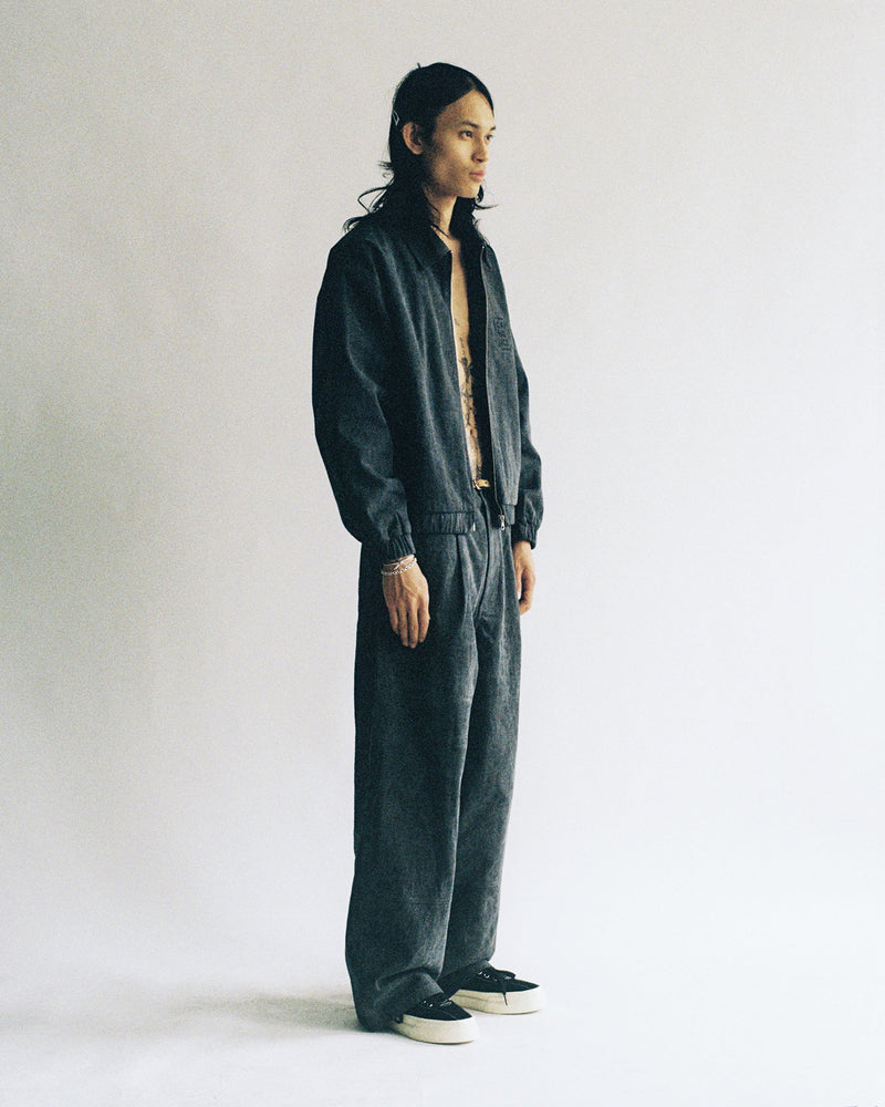 Distant Washed Pleated Pant