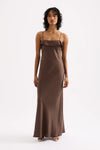 Thea slip Maxi Dress Clove