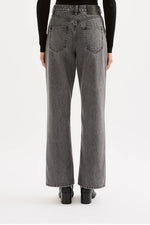 Organic Relaxed Leg Jean Graphite