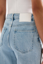 Cali Stretch Wide Leg Jean Sky Blue
