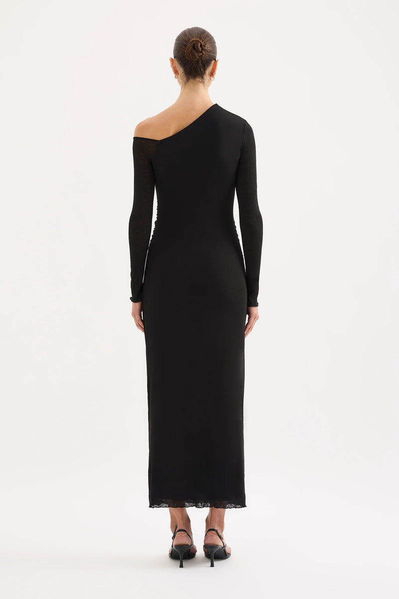 Orelia LS Maxi Dress Black