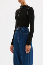 Xander LS Top Black