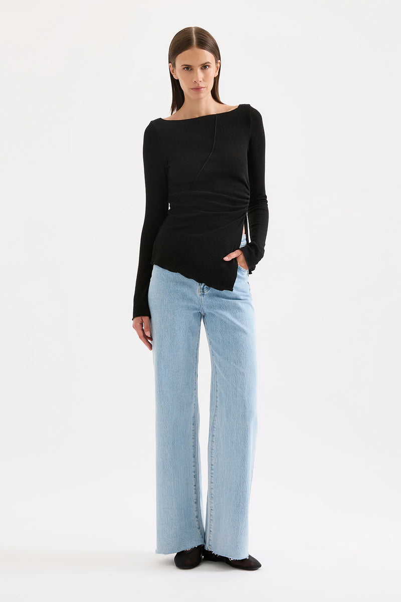 Cora LS Top Black