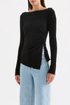 Cora LS Top Black