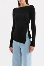 Cora LS Top Black