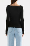 Cora LS Top Black