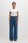 Organic Relaxed Leg Jean Fresh Blue