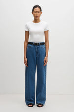 Organic Relaxed Leg Jean Fresh Blue