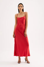 Greta Slip Dress Chilli