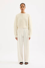 Elena Pant Ivory