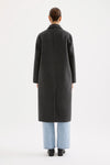 Riley Wool Coat Charcoal