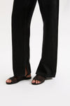Organic Split Hem Jean Vintage Black