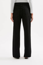 Organic Split Hem Jean Vintage Black