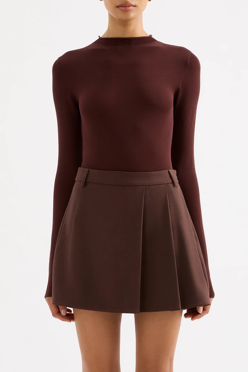 Tabi Sheer Knit Plum