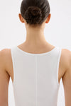 Organic 90s Singlet White