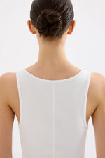 Organic 90s Singlet White