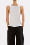 Organic 90s Singlet White