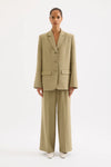 Audrey Tailored Blazer Moss